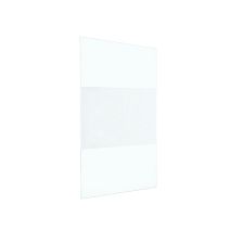 Paroi de douche verre sérigraphié 90cm - INVENTIV